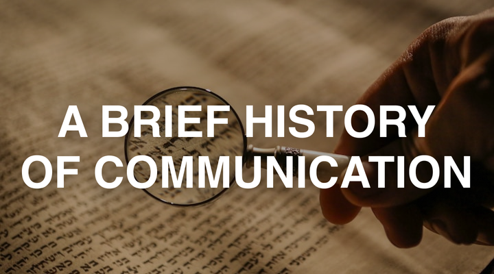 A brief history of communication theory.