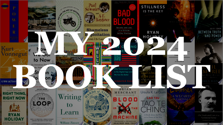 All The Books I Read In 2024